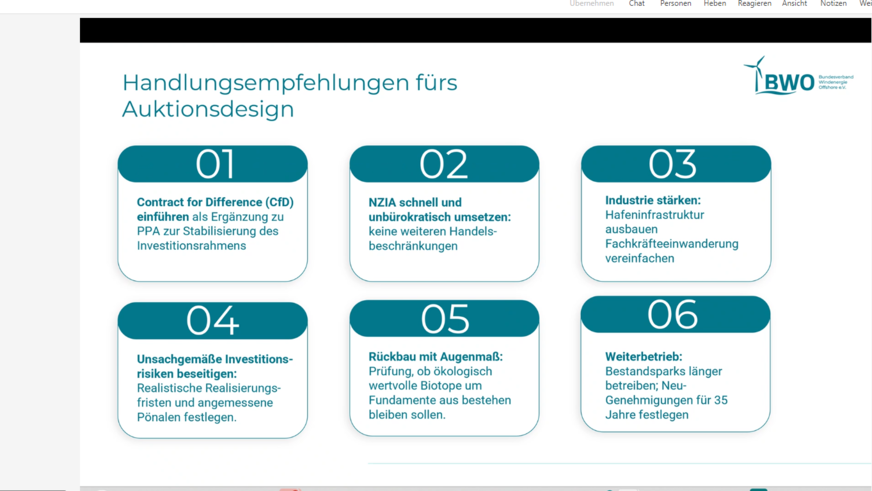 Jetzt muss die Regierung an verschiedenen Stellschrauben drehen, um Offshore-Wind wieder ins Fahrwasser zu bringen.
