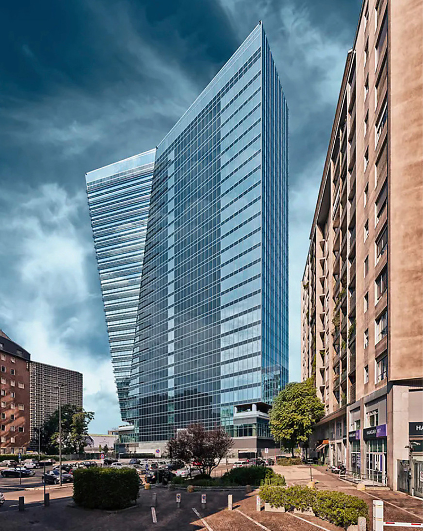 Gioia 22 ist Italiens höchster Büroturm, der das Nearly-Zero-Energy-Building-Label erhalten hat.