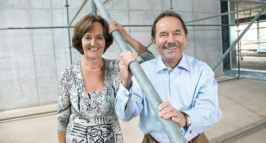 Brigitte Strauß und Klaus Fronius übernahmen die Firma im Jahr 1980 von&nbsp;ihrem Vater.