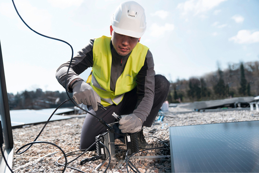 Qualität bei der Montage zahlt sich aus – über die Betriebsdauer hinweg.