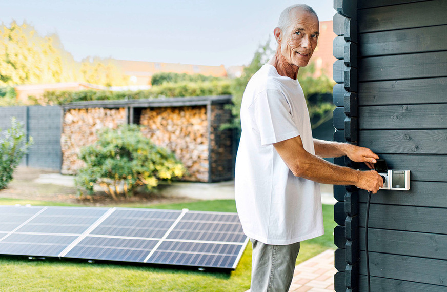 Privatkunden stellen kleine Anlagen gern auf dem Grundstück auf.