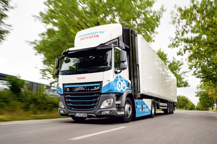 Mit diesem DAF-VDL-Toyota-Fahrzeug war der Autor in Diest und Umgebung unterwegs.