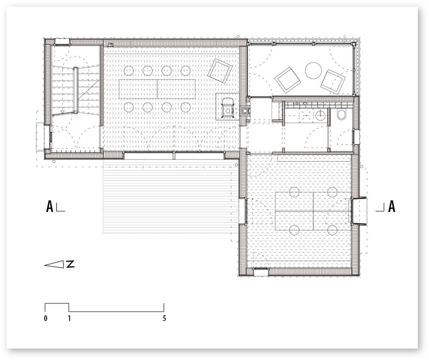 6 Grundriss Erdgeschoss, M 1 : 200﻿