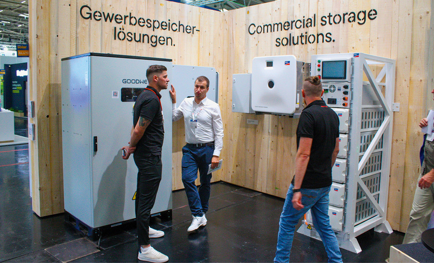 Die Speicherlösung für C&I stand im Mittelpunkt des Interesses.