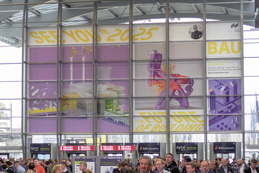 Zurück in den alten Rhythmus: Ihren nächsten Messetermin kündigte die BAU groß vom 13. bis 18. Januar 2025 an.