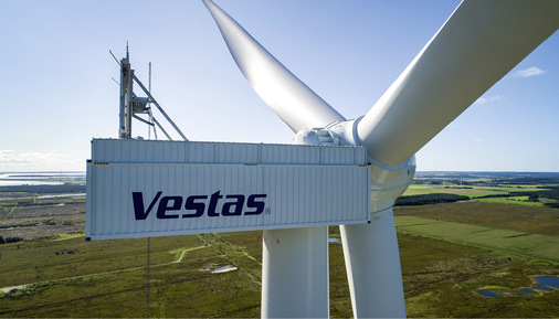Prototyp einer Vestas-Anlage V162 mit 7,2 MW