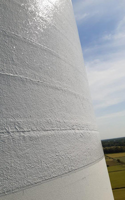 Sanierung Hybridturm Windpark Bremerhaven - nachher