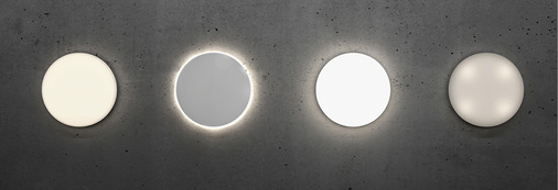 RS PRO R-Serie von STEINEL mit vier verschiedenen Lichtfunktionen: 
Grundlicht, Backlight, Hauptlicht, Notlicht