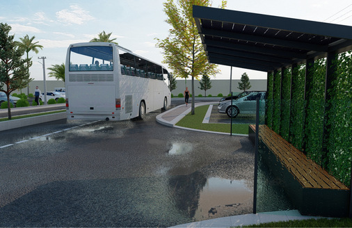 Solaranlagen auf Bushaltestellen sind eine ganz einfache Art, vorhandene Flächen mehrfach zu nutzen.