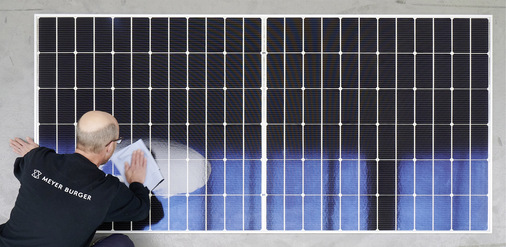 Im schweizerischen Thun befinden der Stammsitz von Meyer Burger und das Entwicklungszentrum für die Module der nächsten Generation.