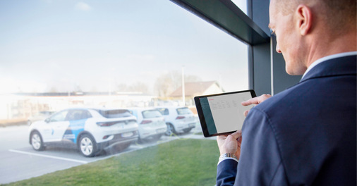 Der Administrator kann die einzelnen Ladesäulen steuern, auch die in weit entfernten Niederlassungen.