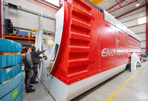 Windkraftanlagenhersteller Eno Energy: Produktion in Rostock-Hinrichsdorf