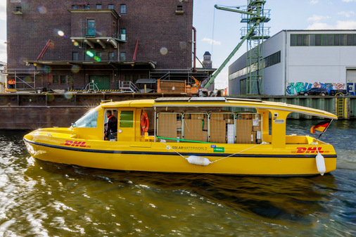 Voll beladen: Der Testbetrieb in Berlin ist nun gestartet.