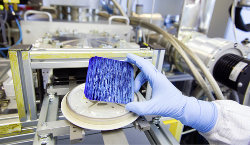 Am Berliner Helmholtz-Zentrum laufen die Forschungen im modernen Hysprint-Labor.