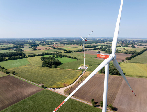 Enercity-Windpark – das Unternehmen plant und betreibt zahlreiche Windprojekte.