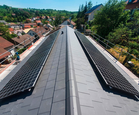 Auch vor gewerblichen Anlagen schreckt Der Elektromann nicht zurück.