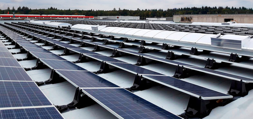 Oft haben die Anlagen eine Größe von knapp 100 Kilowatt.