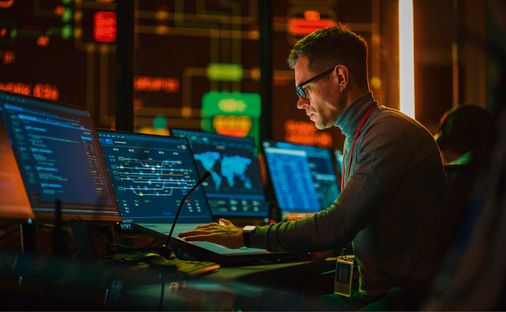 Datenverarbeitung im Leitstand