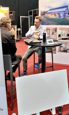 Etliche Installateure und Solarkunden wollten mehr über elektrische Wärmetechnik wissen.