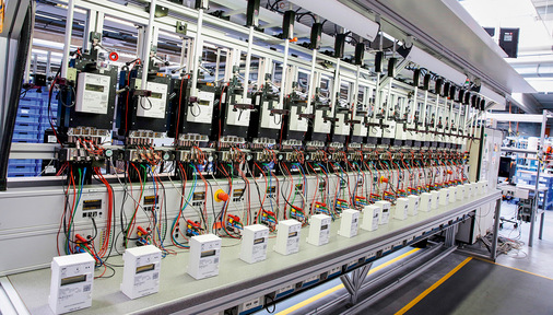 Werk von EMH Metering in der mecklenburgischen Gemeinde Gallin.