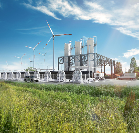 Der Aufbau einer 320-Megawatt-Wasserstoffproduktion im Kraftwerksmaßstab in Emden ist eines der vier Teilprojekte der Clean Hydrogen Coastline.