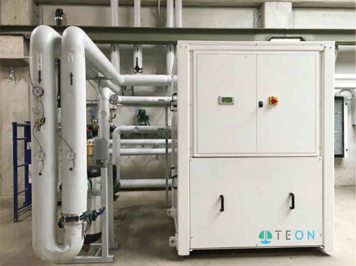 Seine Hochtemperatur-Wärmepumpen bietet der italienische Hersteller TEON mit Leistungen bis 500 kW an.