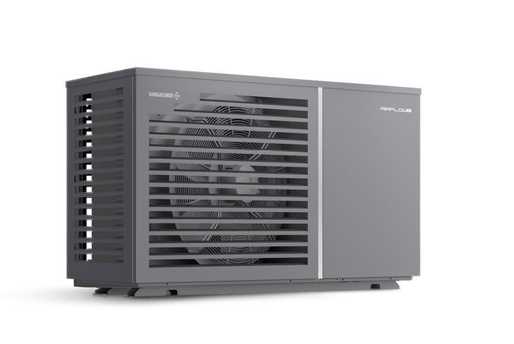Die Wärme­pumpe Airflow-M liefert Vorlauftemperaturen bis 65 °C.