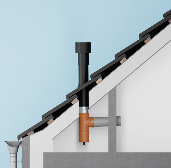 Neue Rohbau-Sets ermöglichen die Installation des Lüftungsgeräts KWL Ecovent Verso in Schrägdächern.