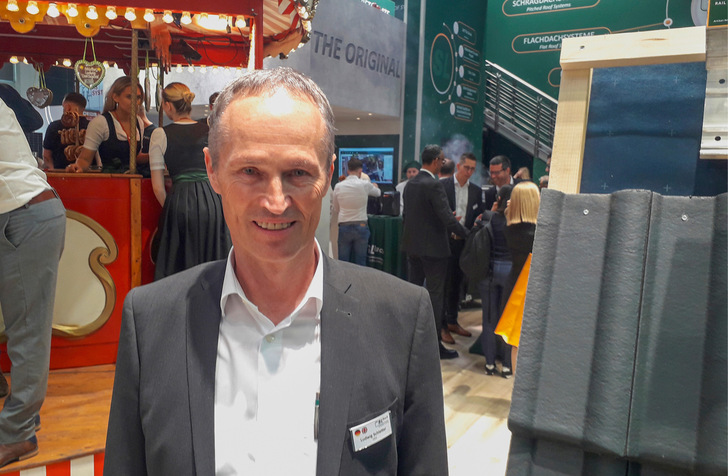 Ludwig Schletter zur Intersolar im Juni in München.