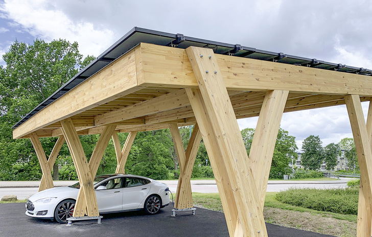 Die ersten INNOVENTUM Solar Carports wurden im Auftrag von UNIDO für die Klimakonferenz in ­Marrakesch entwickelt. Die neuesten Modelle sind sowohl für Privatpersonen als auch für Unternehmen geeignet.