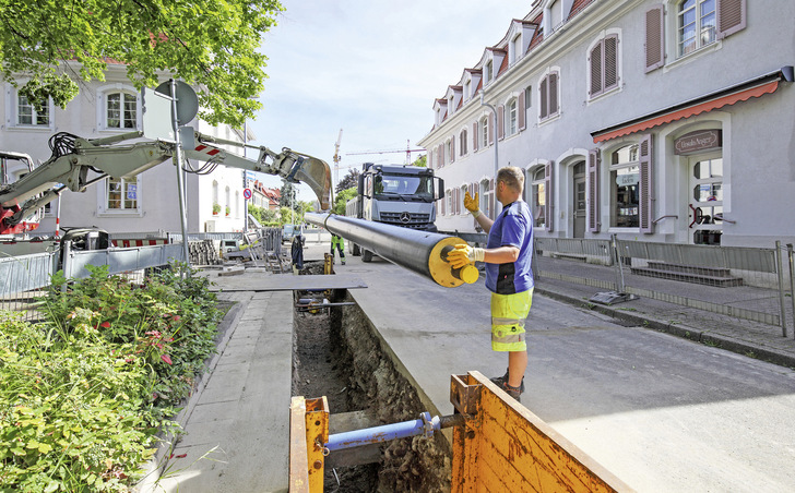 Die Wärmeplanung in Kommunen weist aus, welche Quartiere und ­Gebäudezeilen sich für Wärmenetze eignen.