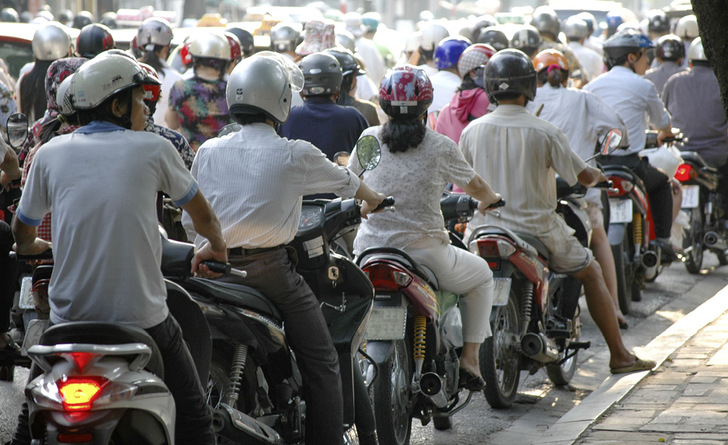Mehr als die Hälfte der Erdöleinsparungen entfielen auf elektrische Zwei- und Dreiräder.