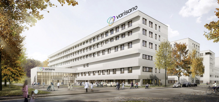 1 Der Klinikneubau in Passivhausbauweise ist ein Pilotprojekt und europaweit bislang einzigartig.