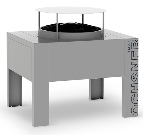 Die Geräusche des Tischverdampfer-Außenteils der Air Hawk 518 lassen sich laut Hersteller in drei Metern Abstand mit dem Rascheln von Blättern vergleichen.