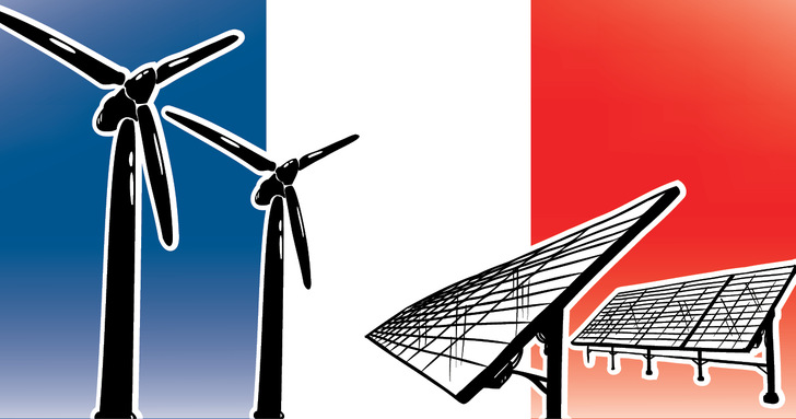 Frankreich beschließt Soforthilfen für die Erneuerbaren-Branche.