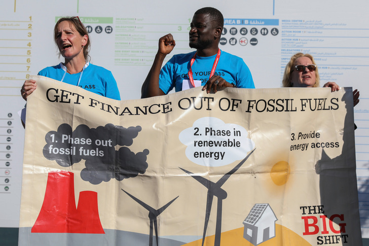 Proteste bei der UN-Klimakonferenz Cop 27, November 2022, im ägyptischen Sharm el-Sheikh