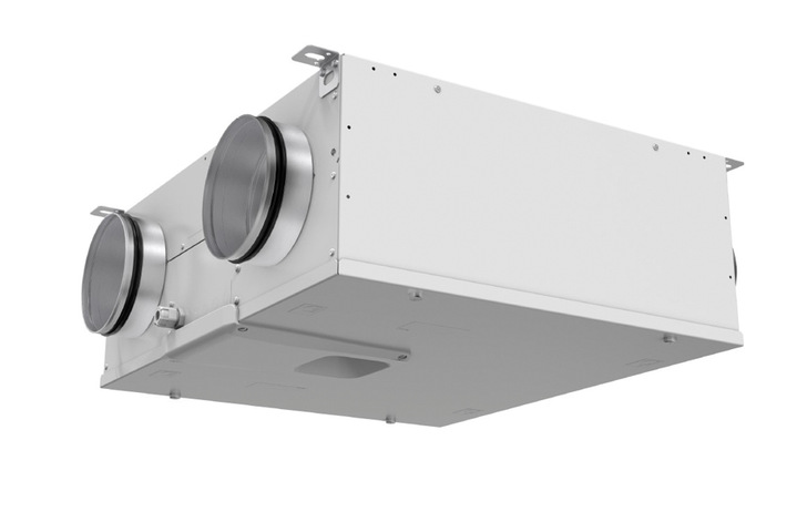Die x-well Wohungslüftungbox VAV gibt es in zwei Varianten: für die Montage an Decken (links) oder Wänden. - © Bild: Kermi Die x-well Wohungslüftungbox VAV gibt es in zwei Varianten: für die Montage an Decken (links) oder Wänden.