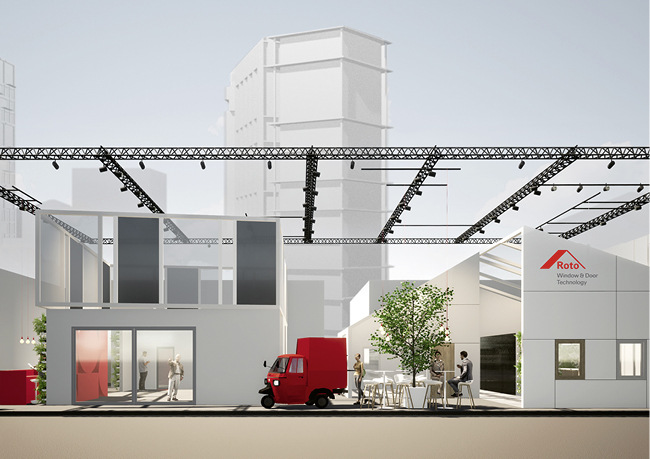 Roto zeigt Beschlaglösungen für Bauelemente aller Rahmenmaterialien und Öffnungsarten in verschiedenen Gebäude- und Raumsituationen.