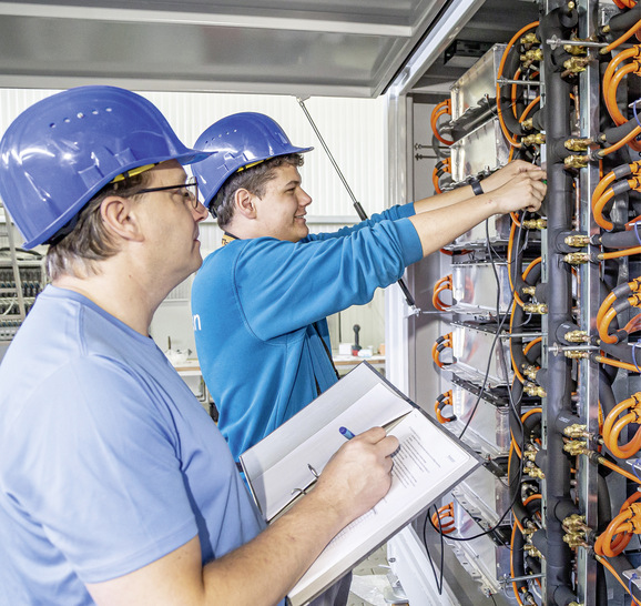 Vor der Inbetriebnahme muss alles passen.