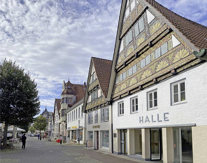 Altstadt von Lemgo: Baukulturelle Fragen in historischen Stadtkernen setzen Grenzen bei der Energieeinsparung.