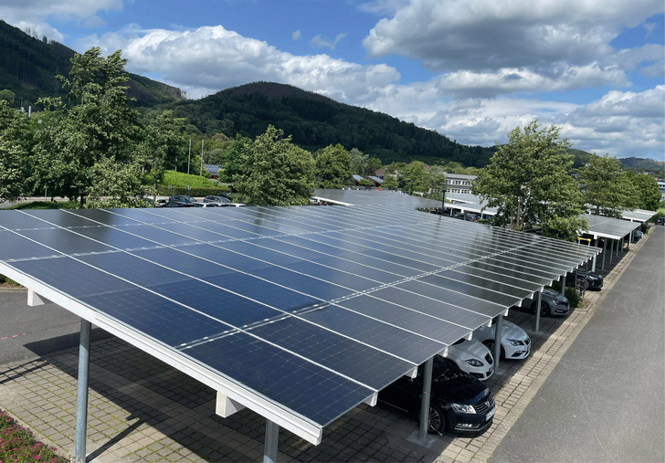 Insgesamt 300 Kilowatt wurden aufgebaut.