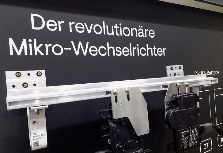 Enphase brachte die neuen IQ-8 nach München.