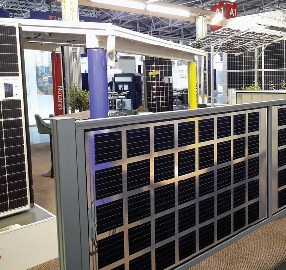 Präsentation der Gridparity AG auf der diesjährigen Intersolar in München.