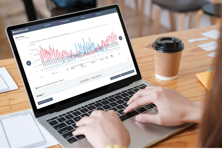 Als Ergebnis erhält der Anwender die Lastgänge aufgelöst nach Stunden, Tagen, Wochen oder Monaten.