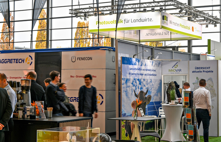 Das Interesse an Photovoltaik und Speichern auf der Energy Decentral war groß.