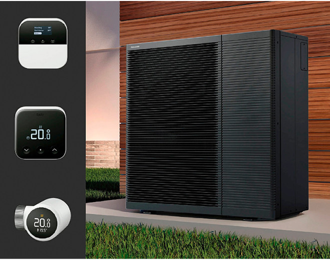 Ein Energiemanagementsystem passt für die Aquera-Wärmepumpe den Stromverbrauch automatisch an Zeiten an, in denen erneuerbare Energien verfügbar und kostengünstig sind.