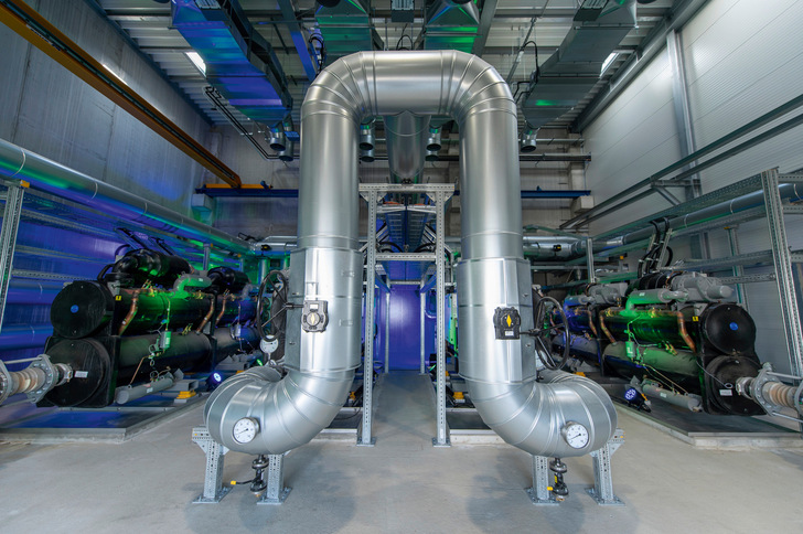 In Schwerin kommen neben der Geothermie auch Wärmepumpen zum Einsatz.