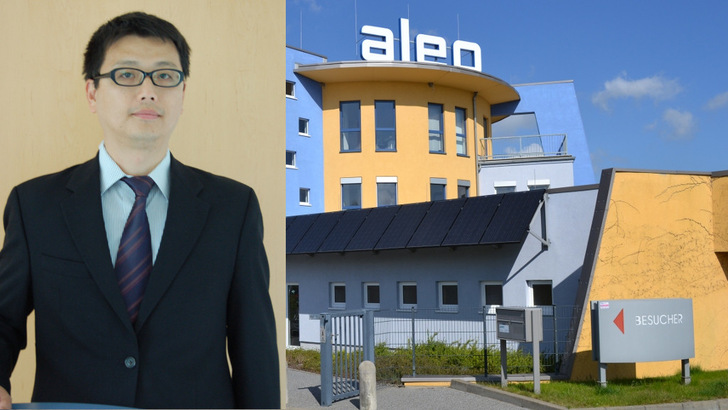 William Chen (links) muss die Produktion in Prenzlau einstellen.