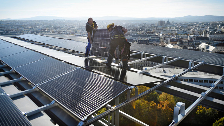 In luftige Höhen ist der Zubau im vergangenen Jahr nicht gestiegen. Aber immerhin lag er bei über zwei Gigawatt.