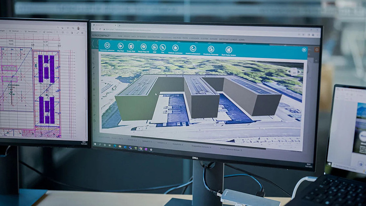 Die Software ist ideal für alle Dächer, Fassaden und Freiflächen.